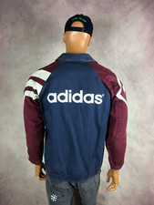 Vintage Adidas 1994/1996 Football Blue Red Big Logo Anorak Track Jacket Size M