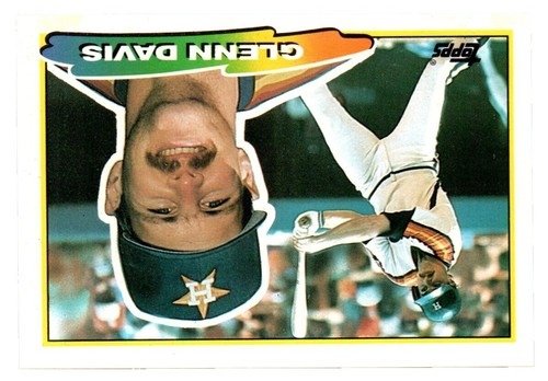 1988 Leaf Baseball's Greatest Grossouts # 44 GROSS OUT GLENN Lot 2