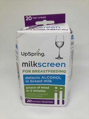 UpSpring, Milkscreen, 20 Test Strips Detects Alcohol | eBay