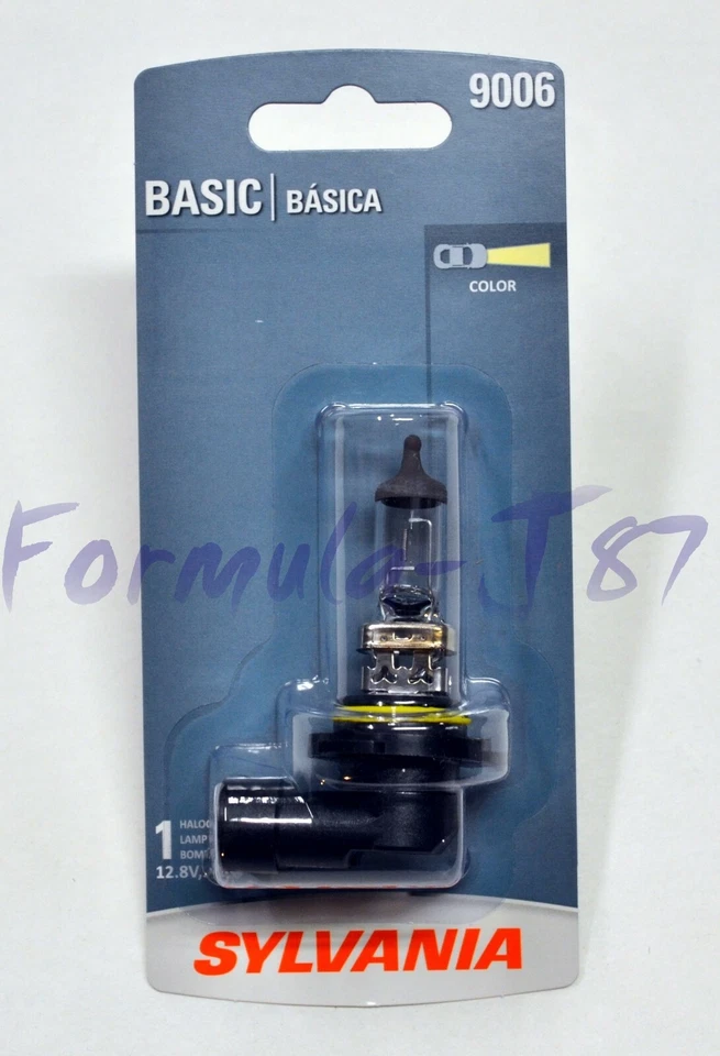 Sylvania Basic 9006 HB4 55W Una Bombilla Cabeza Luz Lámpara Repuesto Plug Play OE Foto 2 de 4
