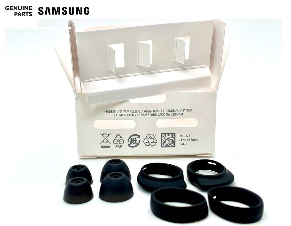 Genuine Samsung SM-R175 Galaxy Buds+ Rubber Tip Box | Black | GH98