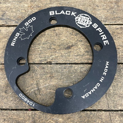 Vintage Blackspire Ring God Chainring Guard 104 BCD 4 Arm Bash