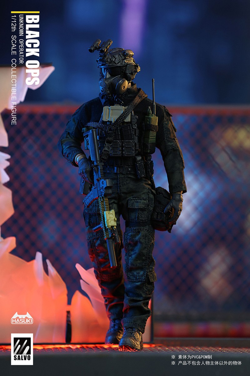 1/12 SALVOシリーズ A01 BLACK OPS アンノウンオペレーター Amazon.co.jp: HASUKI SALVOシリーズ A01 BLACK OPS アンノウン