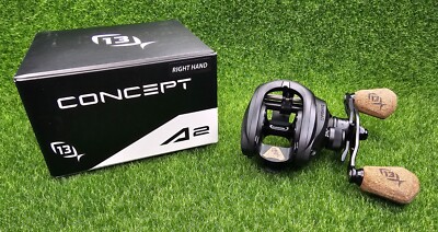 13 FISHING Concept A2 Gen II Baitcast Reel - RIGHT HAND - 8.3:1 - A2-8.3-RH 850007590789| eBay 13 FISHING Concept A2 Gen II Baitcast Reel - RIGHT HAND - 8.3:1 - A2-8.3-RH 850007590789| eBay