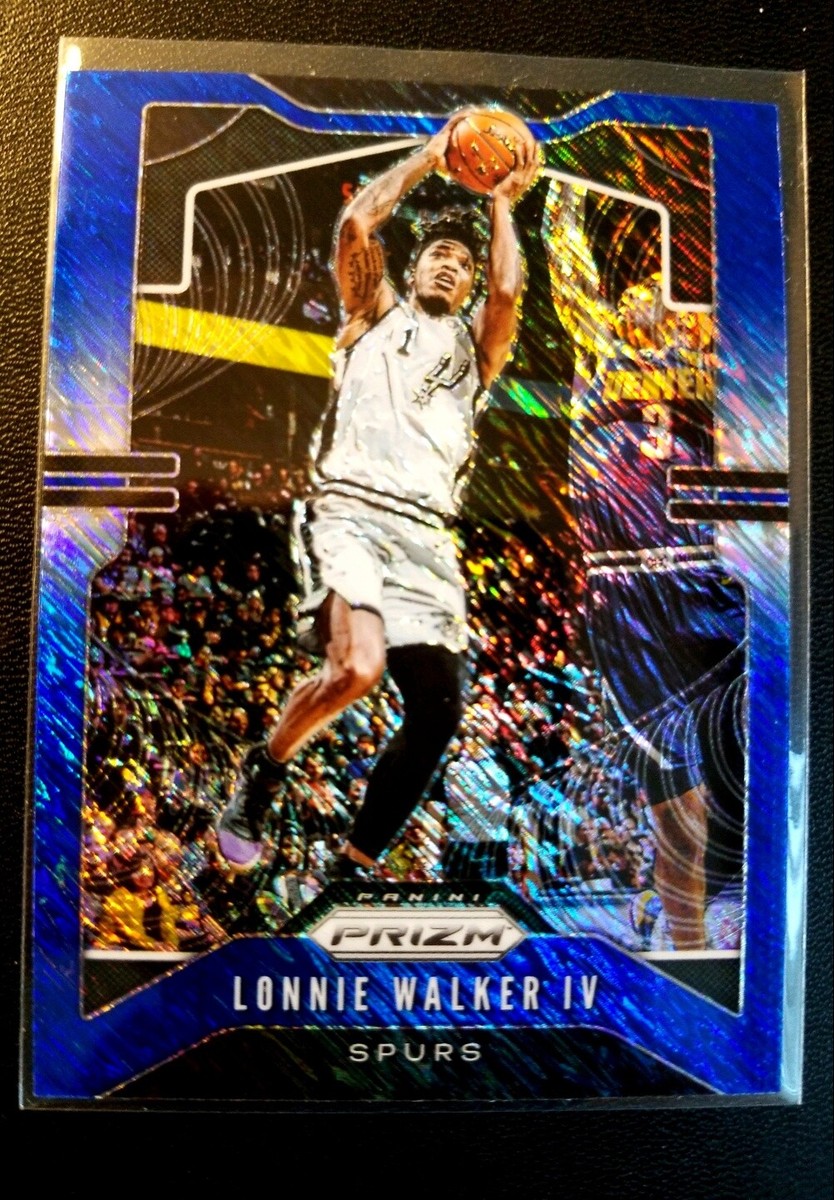 Lonnie Walker IV 2019-20 Panini Prizm FOTL Blue Shimmer SP