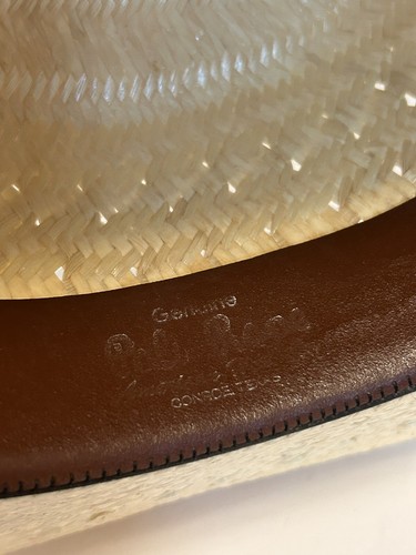 American Hat Co. Western Cowboy Poli Rope Straw Hat 7-3/8 Long Oval 4" Brim - Picture 14 of 16