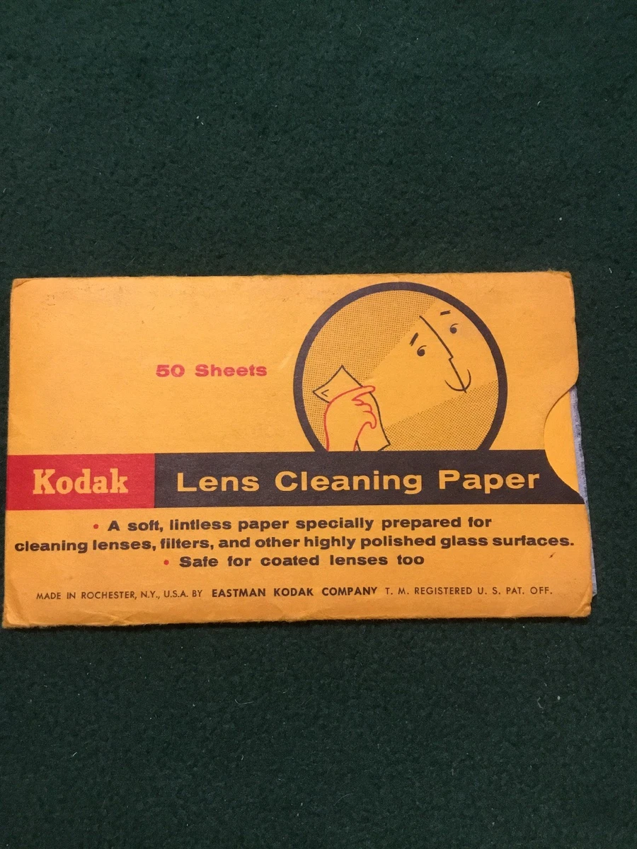 Regelmatig Slovenië Sluier Kodak Lens Cleaning paper Cloth for camera lens vintage Genuine Advertising | eBay Regelmatig Slovenië Sluier Kodak Lens Cleaning paper Cloth for camera lens vintage Genuine Advertising | eBay