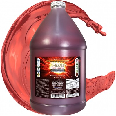 MediGOLD  Brain Booster True Colloidal Gold AuNP Nutrient: 1 Gallon in Plastic