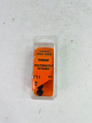 Dorman 963-505 Mazda Wetterleistenhalter – 2 Stück, Robuste Metallkonstruktion, Einfache Montage