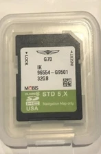 NEW 2020 GENESIS G70 NAVIGATION SYSTEM US MAP SD CARD USA STD 5.X 96554-G9501