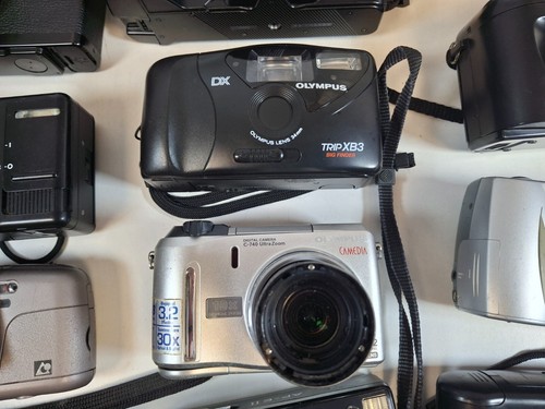 19 x gemischte Kameras Samsung, Olympus, Canon etc Teile funktionieren nicht Restposten - Bild 13 von 19