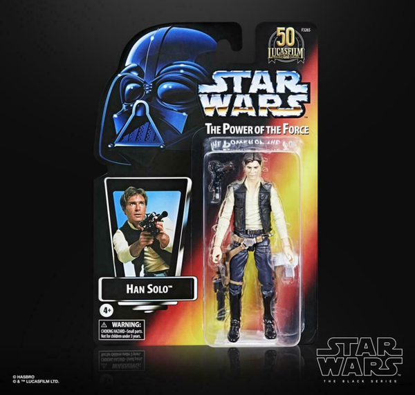 Star Wars Black Series ! The Power Of The Force ! 50Th Anniversary ! Han Solo-image