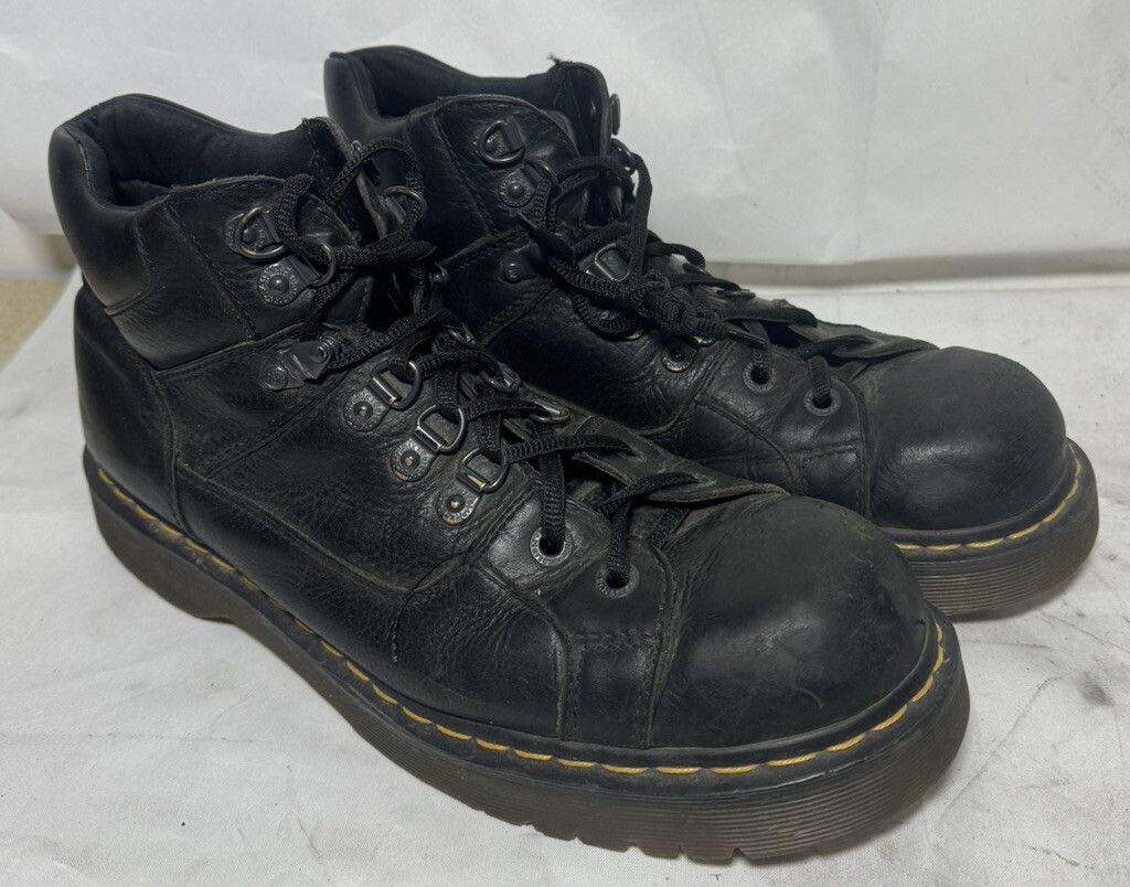 Dr. Martens Doc 10962 Mens Chunky Leather Grunge Combat Punk  display picture 2
