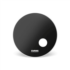 Evans EQ3 Onyx Resonant Bass Drum Head - 24"