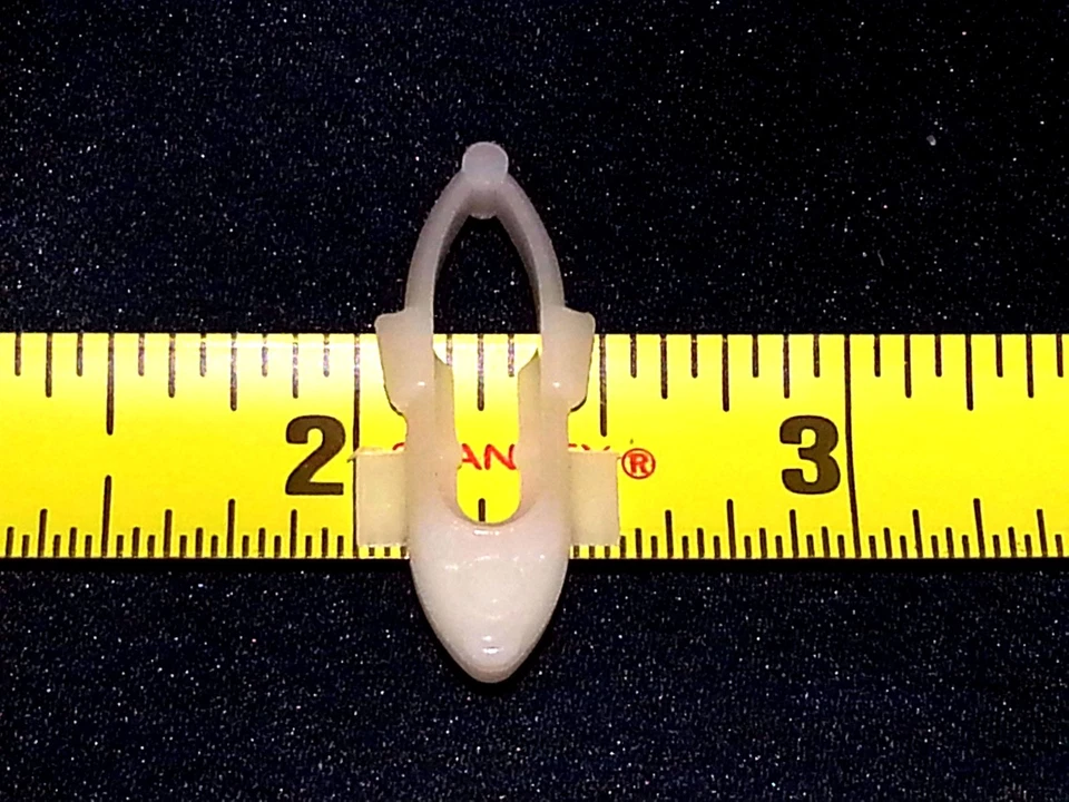 Clips de moldeo superior de vinilo se ajustan a Chrysler Plymouth Dodge Magnum Cordoba KP Foto 4 de 4