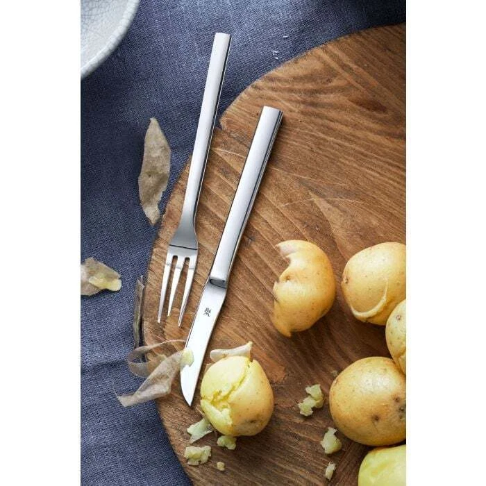 WMF Nuova Pellkartoffel Set 2 teilig Pellkartoffelgabel Schälmesser Edelstahl - Bild 3 von 4