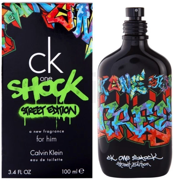 Ck One Shock Street Edition Him Calvin Klein 3.4oz / 100ml Eau de Toilette  Spray | eBay