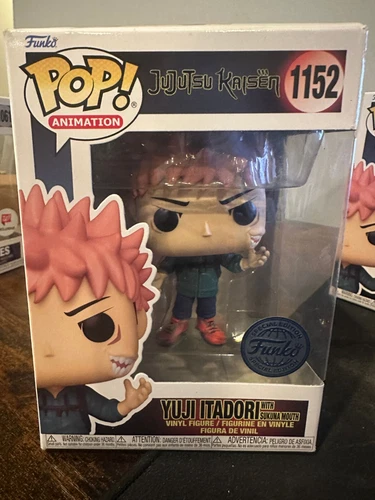 Funko Pop! Jujutsu Kaisen Yuji Itadori w/ Sukuna Mouth #1152 (Funko Special Edi)