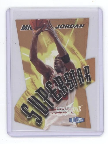MICHAEL JORDAN 1997-98 ULTRA ULTRABILITIES SUPERSTAR DIE CUT #1 BULLS Q1887