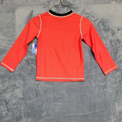 Boys Longsleeve Water Shirt 50+ UV Protection Lightning McQueen, size 5T - Picture 4 of 6