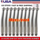 10 PCS Dental High Speed Handpiece Push Button Turbine 4 Hole NSK Pana Max Style