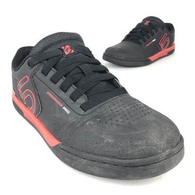 Adidas 5.10 Freerider Pro Men s Mountain Bike Shoes 10 Black Red DH Clipless Mtb