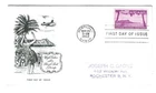 1952 USA - Honolulu, Hawaii 80c High Value Airmail Stamp First Day Cover FDC