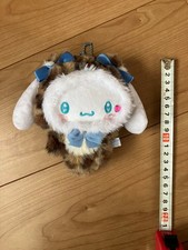Sanrio Cinnamon Roll Mascot Pouch, Plush, Sticker Tag Removed, Used, Light Dirt