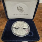 United States 2018 Mint Silver Eagle Proof with velvet box.
