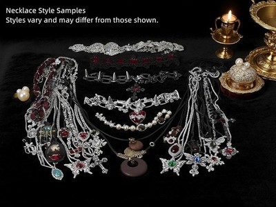 Mystery Jewelry Jar Gothic Witchy Boho Jewelry Gift Set Mixed