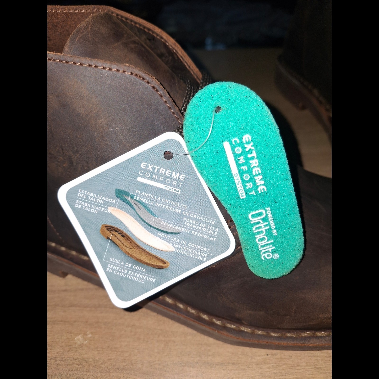 S Bushacre 2 Chukka Leather Beeswax Desert Boots Ortholite