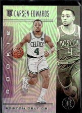 2019-20 Panini Illusions #152 Carsen Edwards Emerald