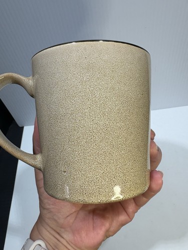 Great Gatherings Eulen auf einem Zweig beige hellbraun Keramik 16 Unzen Kaffeebecher - Bild 6 von 9