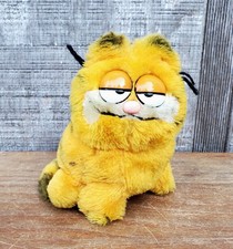 Vintage 1981 R. Dakin 5" Garfield Plush Stuffed Animal Cat Retro Nostalgia 80s