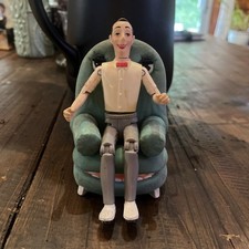 Vintage 1987 Pee-wee Herman Jointed Action Figure Chairry Pee-wee's Playhouse