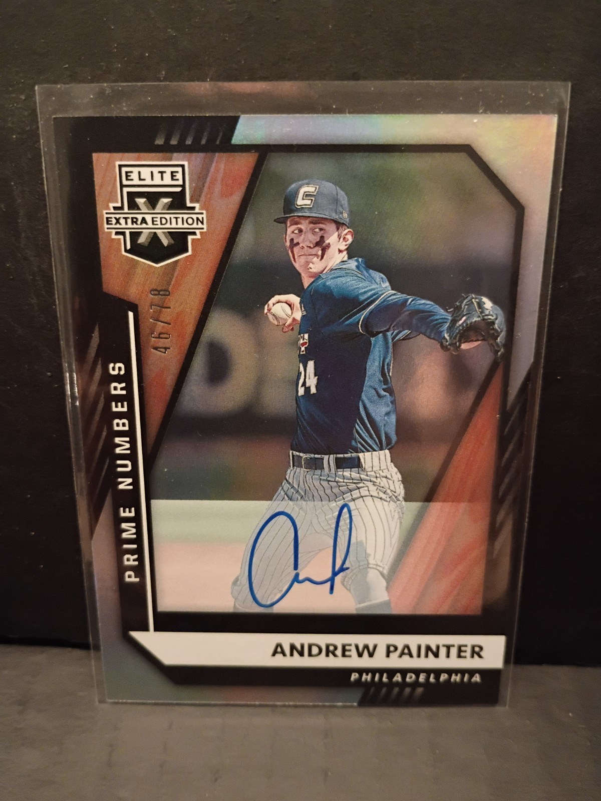 2021 Elite Extra Edition - Andrew Painter #13 Prime Numbers a Signatures /78