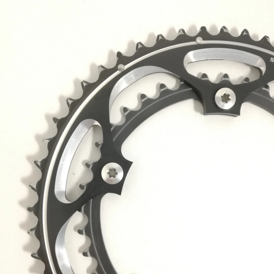 禧玛诺 Ultegra FC-6601 52/39T 10S 链环低使用轻便原始设备制造商螺栓 PCD130 — 第 2/4 张图片