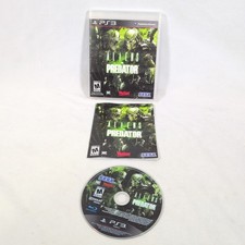 Aliens vs. Predator PS3 Complete CIB w Manual Tested SEGA 2010