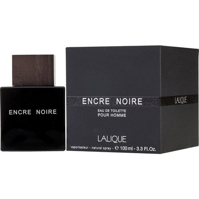 Encre Noire by Lalique Cologne for Men EDT 3.3 oz / 100 ml New In Box