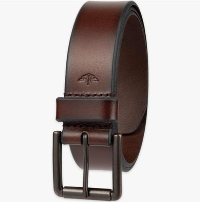 Dockers Men s Belt Brown 100% Leather Casual Classic Buckle 1.5 Wide Size 36 NEW