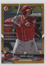 2018 Bowman Prospects Gold 31/50 Gavin LaValley #BP119 11pj