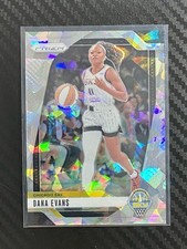 2024-25 Panini Prizm WNBA Dana Evans #72 Cracked Ice Chicago Sky