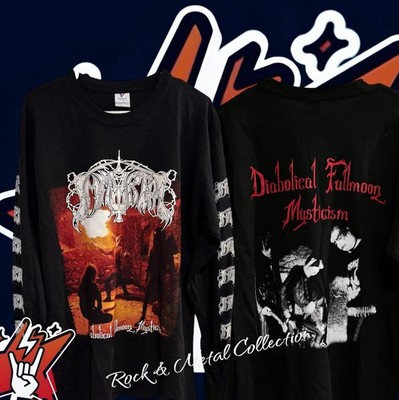 Immortal T-Shirt New  Black Metal Marduk Emperor Satyricon Bathory