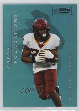 2022 Skybox Metal Universe Champions Fresh Foundation Aqua Breece Hall 02l5