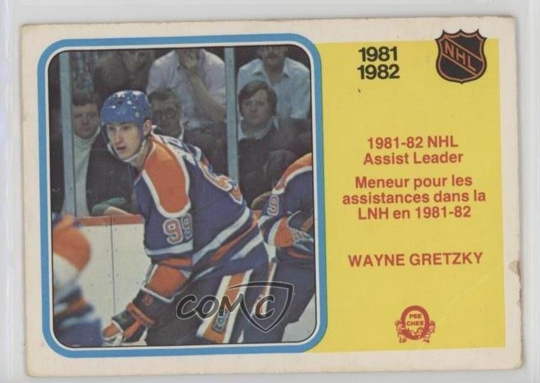 1982-83 O-Pee-Chee Wayne Gretzky #240 HOF 1c0s