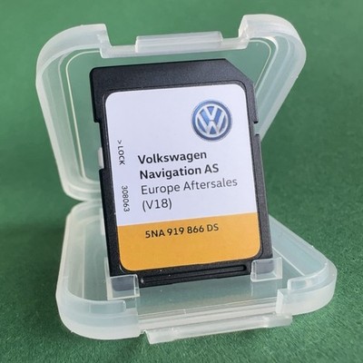 32GB Europa, V18 VW SD-Karte für Discover Media 2 Navi, AS, Navigation MIB2