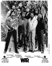 * LONNIE JORDAN * signed 8x10 photo * WAR * COA *