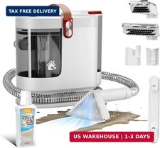 WURESE Portable Upholstery and Carpet Cleaner Machine, 15Kpa Spot Cleaner Deep C