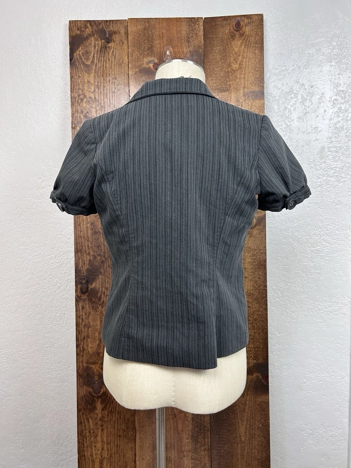 Chaqueta Blazer Y2K Hillard&Hanson Mujer MED Negocios Linda Oficina Sirena Corpcore Foto 2 de 4