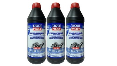 Liqui Moly 1407 Hypoid-Getriebeöl TDL SAE 75W-90 3 x 1 Liter